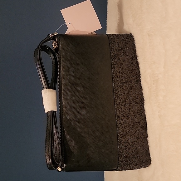 Kate Spade Flash Glitter Crossbody Black - Picture 3 of 7
